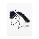 Cute Pony Cartoon Postcards