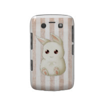 Cute Puffy Kawaii Bunny Rabbit Blackberry Bold Covers