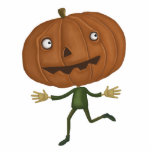 cute pumpkin head photo sculptures