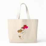Cute Puppy Balloons Canvas Bag