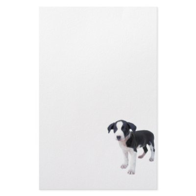 Cute Puppy Dog Stationery by stationery_