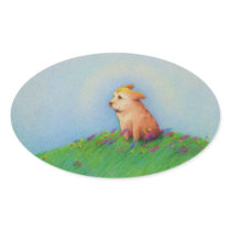 Cute puppy happy art summer sun fun sweet dog