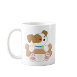 Cute Puppy With a Snack Mug