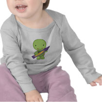 cute purple crayon turtle t shirts