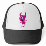 Cute Purple Cyclops Trucker Hat