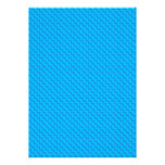 Cute purple love hearts on blue surface custom announcement