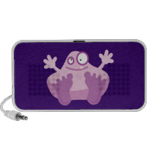 Cute Purple Monster Speaker