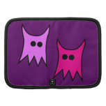 Cute Purple & Pink Monster Ghosts Folio Planners