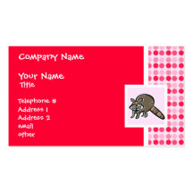 Cute Raccoon Business Cards