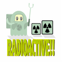 cute radioactive dude cut outs