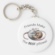 Cute Rat Keychain