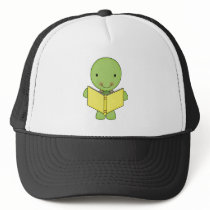 cute reading turtle hats