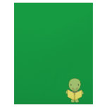 cute reading turtle letterhead