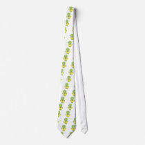 cute reading turtle neck tie