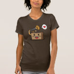 Cute Record Player -Ladies T-Shirt