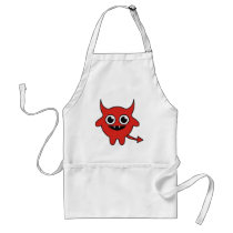 Cute Red Devil Aprons