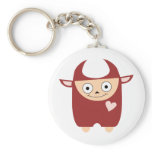 Cute Red Monster keychains