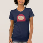 Cute Redhead Cartoon Girl Customizable T-shirts
