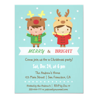 Kids Christmas Invites, 1,000 Kids Christmas Invitation Templates