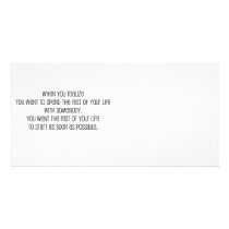 Cute, "Rest of your life" Marriage quote
