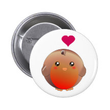 Cute Robin Bird Pins