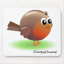Cute Robin Mousepads