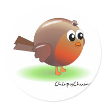 Cute Robin Sticker