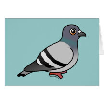 Cute Rock Pigeon Cards