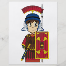 Cute Roman Soldier Flyer