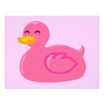 Cute Rubberducky Custom Invitations