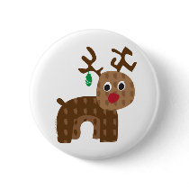 Cute Rudolph Reindeer Pin