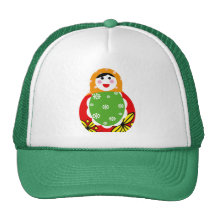 cute Russian nesting doll Hat