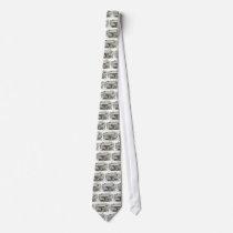Cute RV Vintage Fifth Wheel Camper Travel Trailer Neck Tie