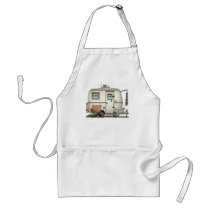 Cute RV Vintage Glass Egg Camper Travel Trailer