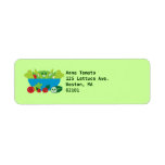 Cute Salad Custom Return Address Labels