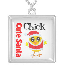 Cute Santa Chick Jewelry