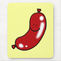 Cute sausage mousepads