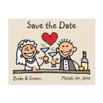 Cute Save the Date Postcards