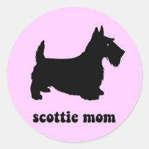 Cute Scottie Stickers