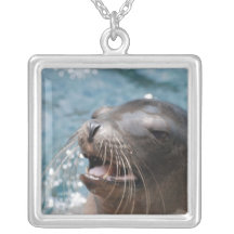 Cute Sea Lion  Necklace