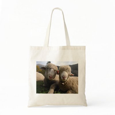 Cute Sheep Canvas Bags by forbes1954