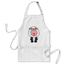 Cute Sheep Design Apron