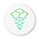 Cute Sherbert Collection Refrigerator Magnet