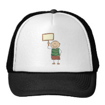 Cute Shirts | Cute Boy Holding Placard Gift Shirts Mesh Hat