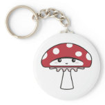 Cute Shy Kawaii Toadstool Key Chain