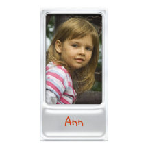 Cute silver photo frame photo cards