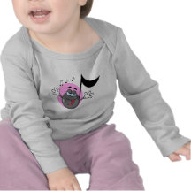 cute singing music musical note cartoon character tee shirts