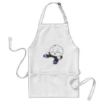 Cute Siopao KungFu Martial Arts Cartoon Shirt Apron