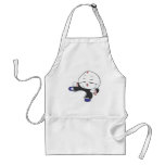 Cute Siopao KungFu Martial Arts Cartoon Shirt aprons