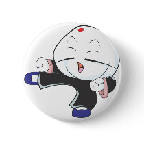 Cute Siopao KungFu Martial Arts Cartoon Shirt